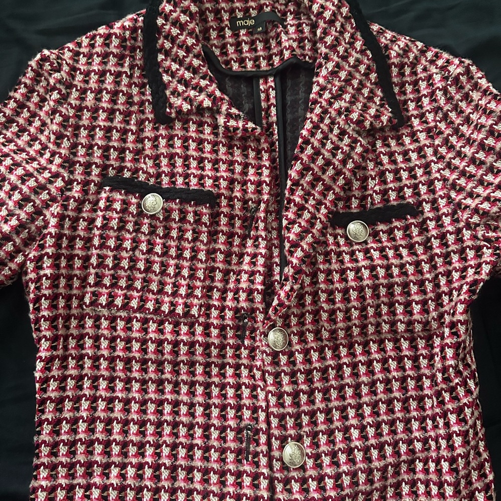 Maje tweed dress size 36